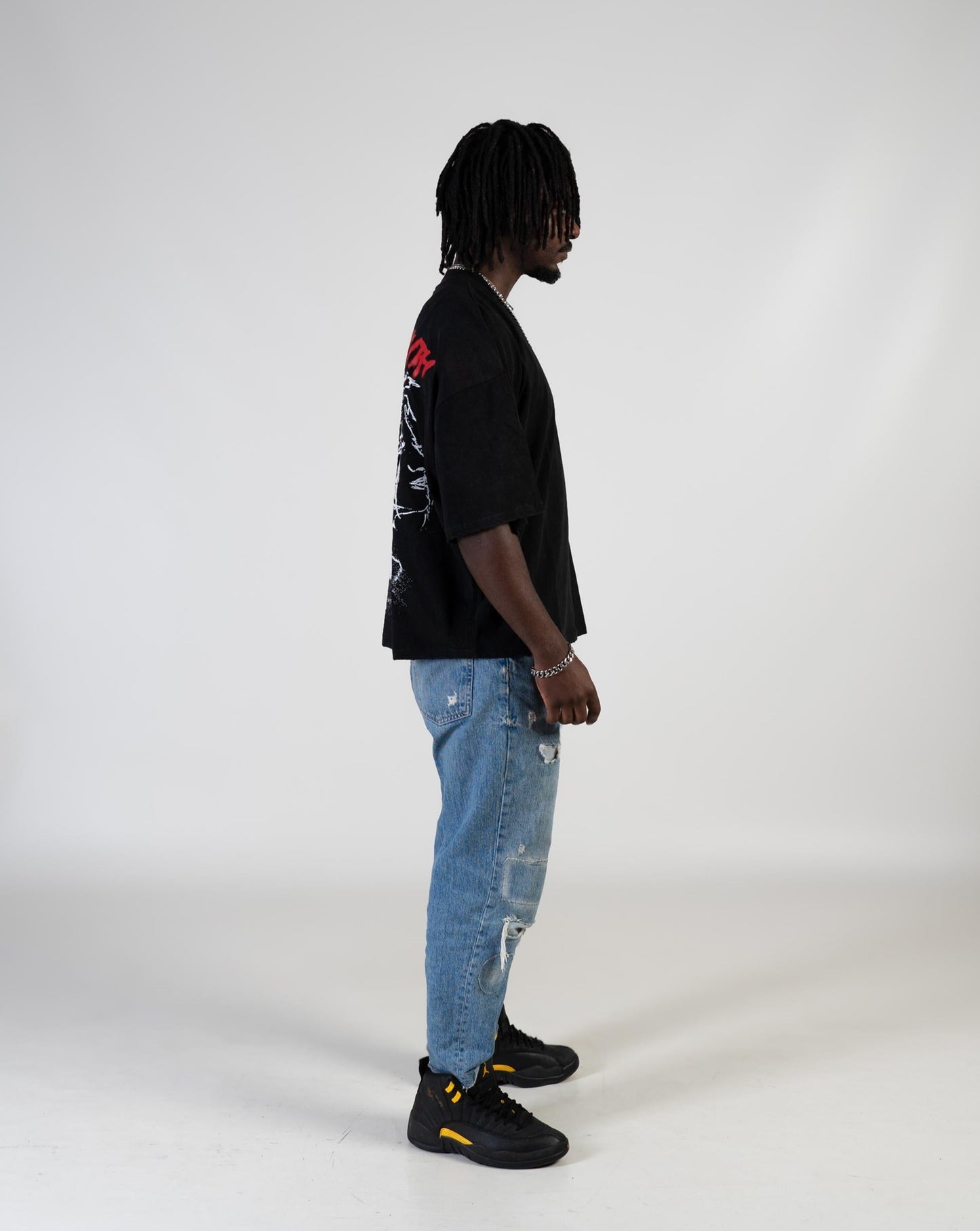 Double Face ~ T-Shirt print Oversized