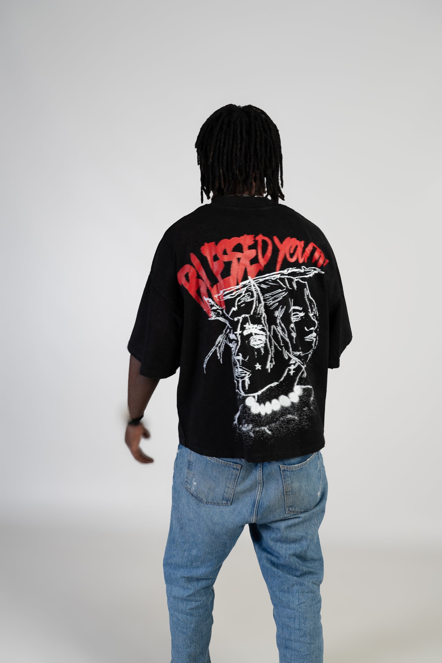 Double Face ~ T-Shirt print Oversized