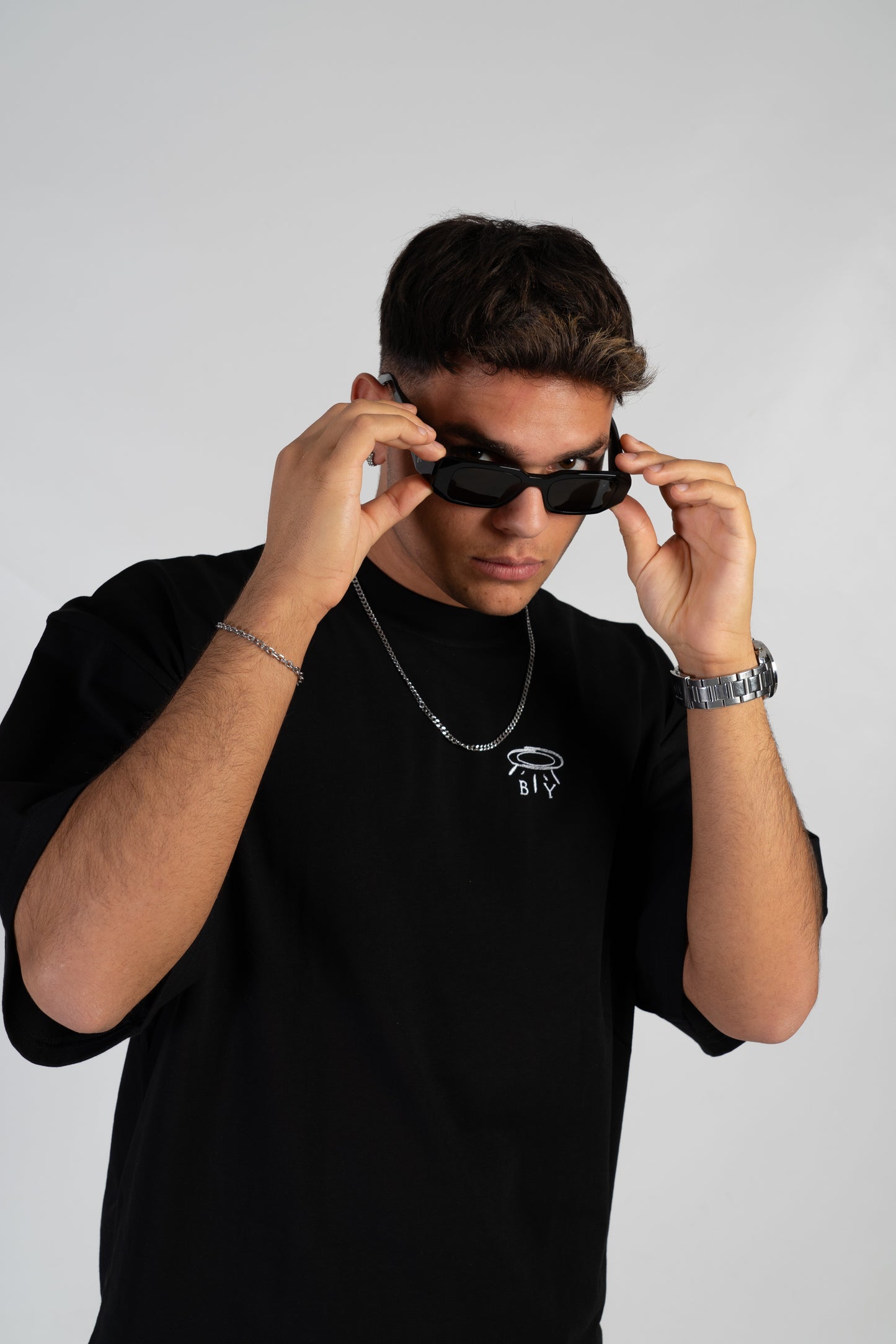 Skull & Gold ~ T-Shirt print Oversized