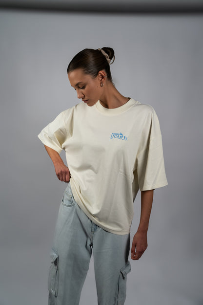 Blue Butterfly  ~ T-Shirt print Oversized