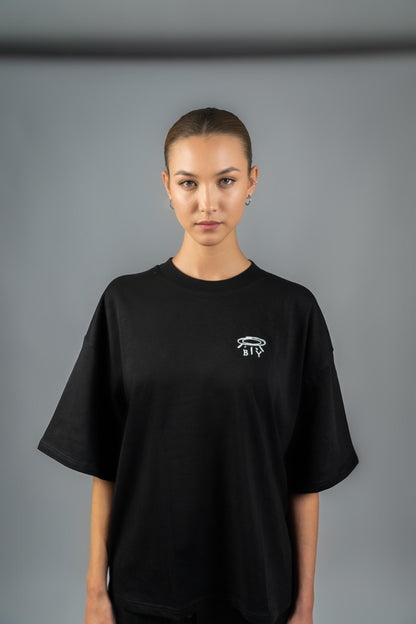 Skull & Gold ~ T-Shirt print Oversized